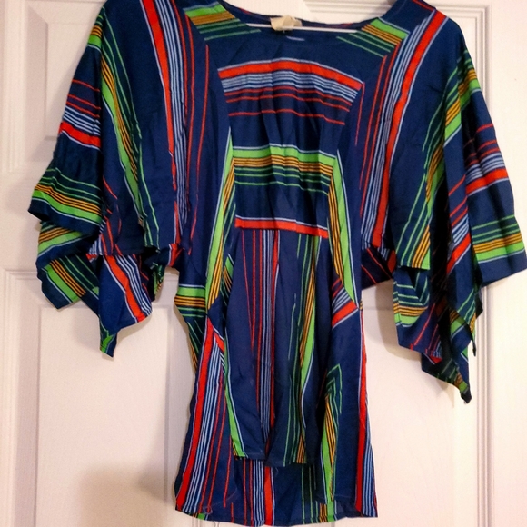 Vintage bell sleeve blouse - Picture 1 of 2